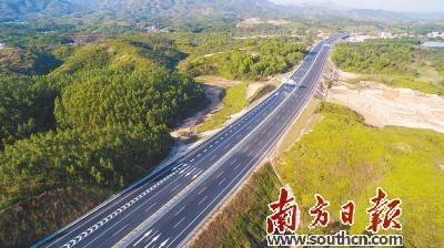 广东实现县县通高速 67市县30分钟可驶上高速