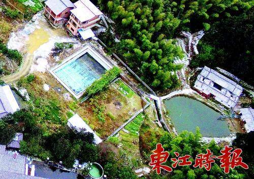 寒潮对养殖户来说是一大考验。 《东江时报》记者杨建业 摄 
