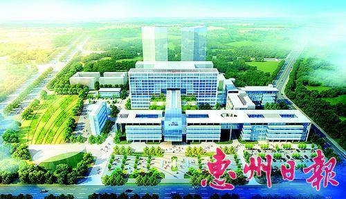 县“三院”建筑设计效果图。 由县卫计局提供
