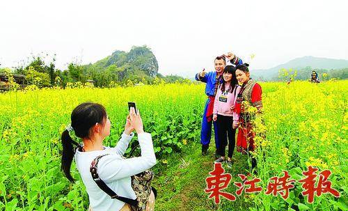 龙门古八景之童子读书所在地蓝田石马山，如今已成旅游区，童子读书石为区内景点之一。 《东江时报》记者侯县军 通讯员黄伟光 摄
