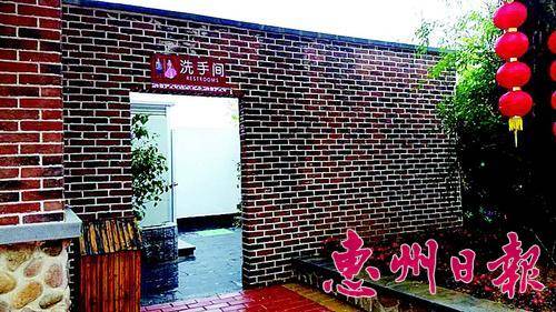 投入使用的旅游厕所。