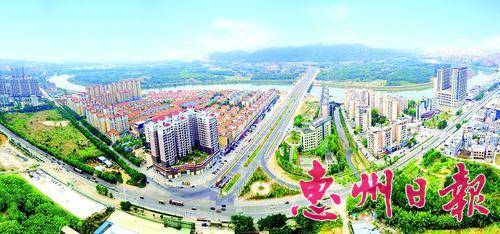 龙门已经形成了3个“1.5交通经济圈”。 