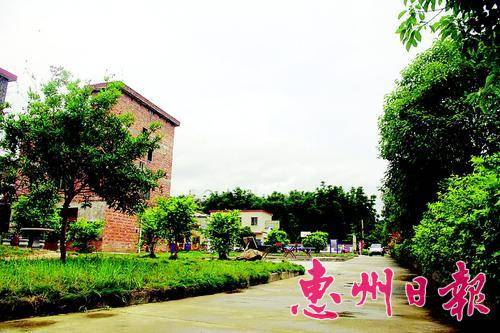 “森林村庄”建设示范点之一——— 龙田镇小径村。
